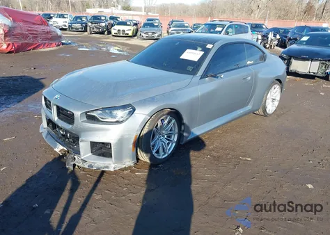 2025 BMW M2 из США, поврежденный, VIN 3MF23DM07S8F66079